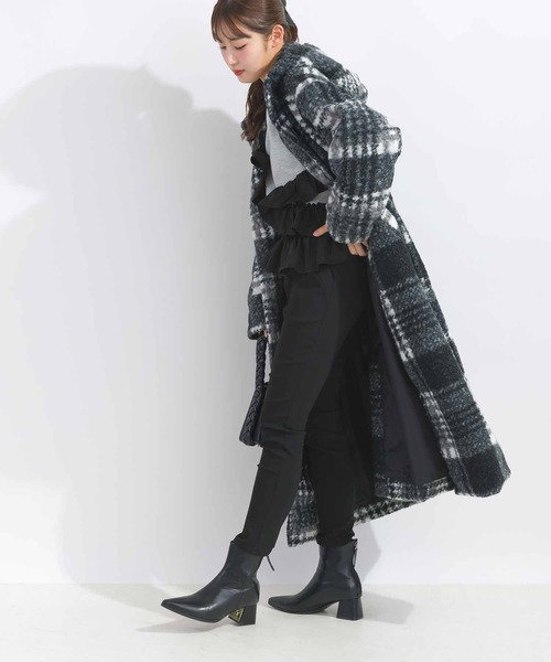 PICCIN（ピッチン）の「【WEB限定】ランダムフリルプルオーバー（スウェット・レディース・ライトグレー/ブラック/オフホワイト・M/L）」の16枚目の写真