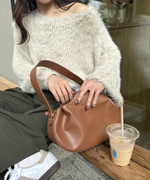 DISCOAT | タック使いぷっくりバッグ(トートバッグ)