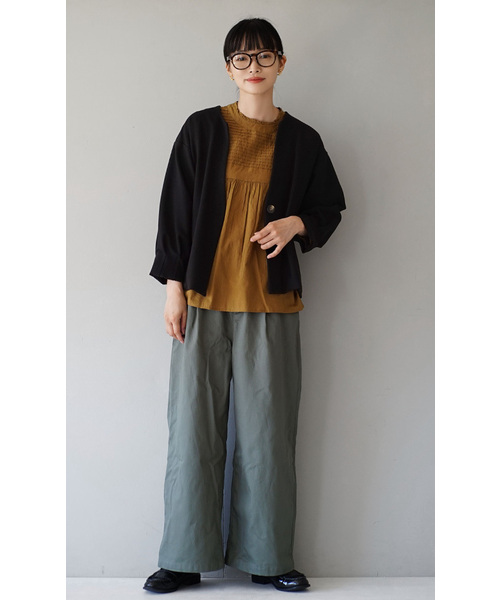 ポンチノーカラージャケット（ノーカラージャケット）｜zootie