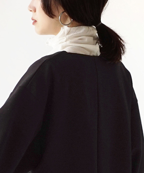 ポンチノーカラージャケット（ノーカラージャケット）｜zootie