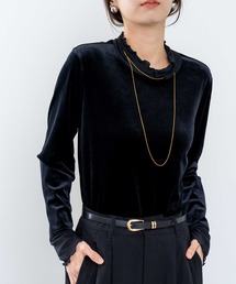 【ANNA LUNA】 着心地の良さも華やかさも◎インナーとしても使える万能トップス