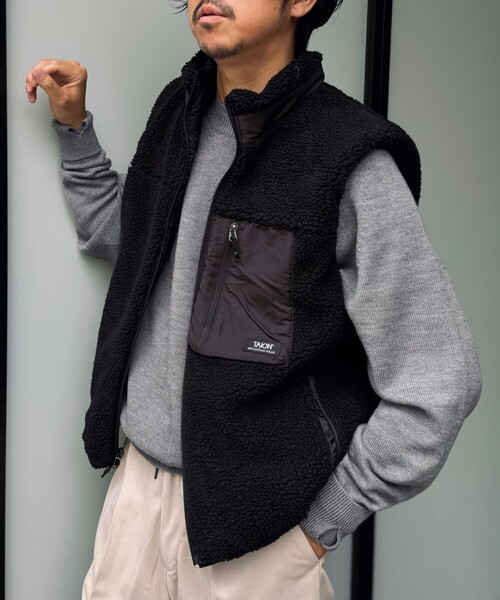 TAION（タイオン）の「【TAION/タイオン】リバーシブル ボア×ダウン