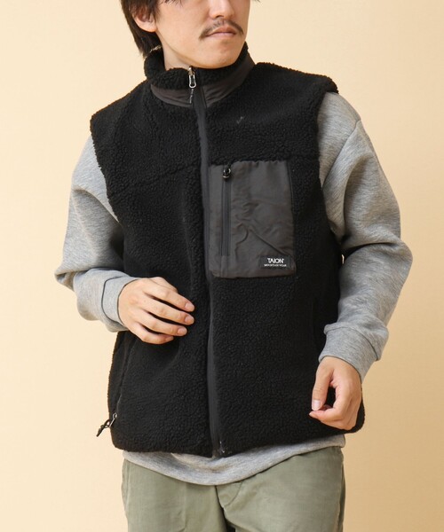 TAION(タイオン)の「【TAION/タイオン】リバーシブル ボア×ダウンベスト 24AW(ダウンベスト・メンズ・ブラック・M/L/XL/XXL)」の17枚目の写真