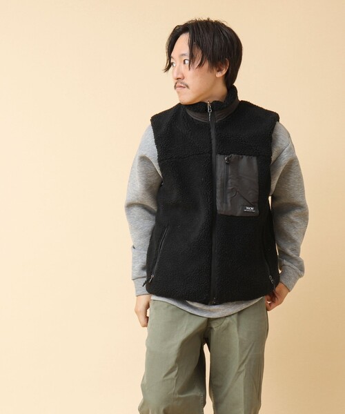 TAION(タイオン)の「【TAION/タイオン】リバーシブル ボア×ダウンベスト 24AW(ダウンベスト・メンズ・ブラック・M/L/XL/XXL)」の20枚目の写真