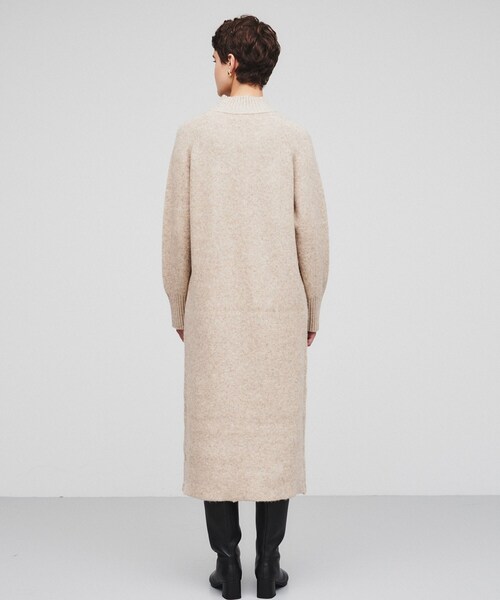 cloenc（クロエンス）の「◆【手洗い可】ウールブレンドニットワンピース（ワンピース・レディース・ベージュ/グレー/ブラック・02）」の15枚目の写真