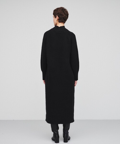 cloenc（クロエンス）の「◆【手洗い可】ウールブレンドニットワンピース（ワンピース・レディース・ベージュ/グレー/ブラック・02）」の13枚目の写真