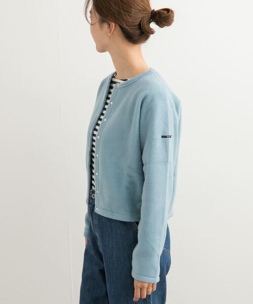 ORCIVAL（オーシバル）の「ORCIVAL　CREWNECKCARDIGAN（カーディガン/ボレロ・レディース・グレー/ライトブルー/ライトベージュ・2）」の13枚目の写真