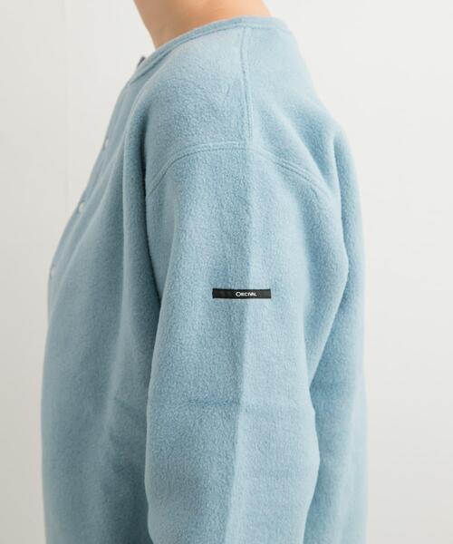 ORCIVAL（オーシバル）の「ORCIVAL　CREWNECKCARDIGAN（カーディガン/ボレロ・レディース・グレー/ライトブルー/ライトベージュ・2）」の12枚目の写真