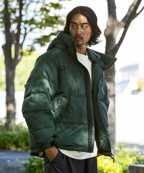 THE NORTH FACE オリーブ色 キルティングダウンジャケット THE NORTH FACE オリーブ ダウンジャケット