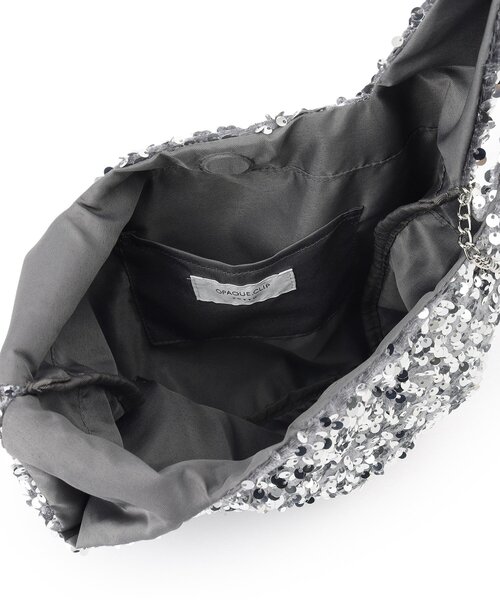 OPAQUE.CLIP（オペークドットクリップ）の「スパンコールハンドバッグ（ハンドバッグ・レディース・ピンク系/ブラック/チャコールグレー・00）」の19枚目の写真