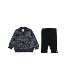 【BAPE KIDS】美品☆A BATHING APE 80cm 上下セット BAPE KIDS/BABY GIFTのファッション通販 - ZOZOTOWN