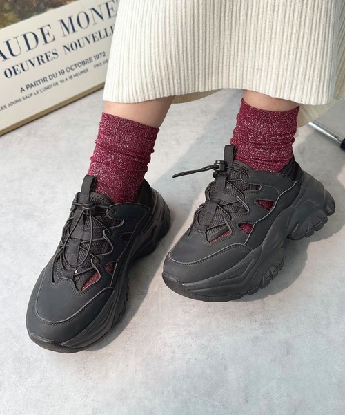 セール】《Javaジャバコラボ》 歩きやすさと抜け感を両立。厚底