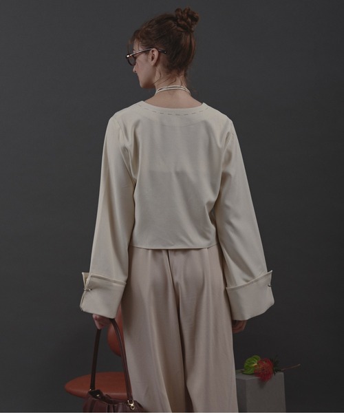 loin nuit ロワンニュイ mideal チェックデザインフレアVニ loin nuit