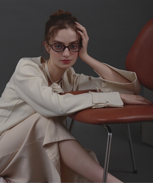 loin nuit（ロワンニュイ）の「choker ring V neck tops / チョーカーリングVネックトップス（シャツ/ブラウス・レディース・カーキ/アイボリー/ブラック・FREE）」の14枚目の写真