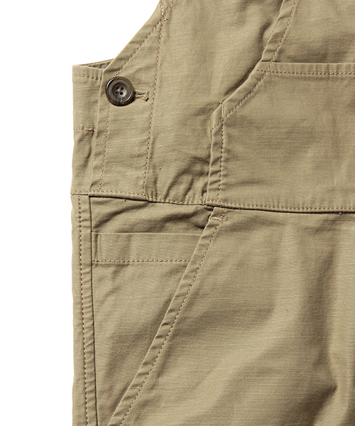 Pilgrim Surf Supply（ピルグリムサーフサプライ）の「Pilgrim Surf+Supply / Straight Canvas Overalls（サロペット/オーバーオール・レディース・ベージュ/オリーブ/ネイビー・1）」の22枚目の写真