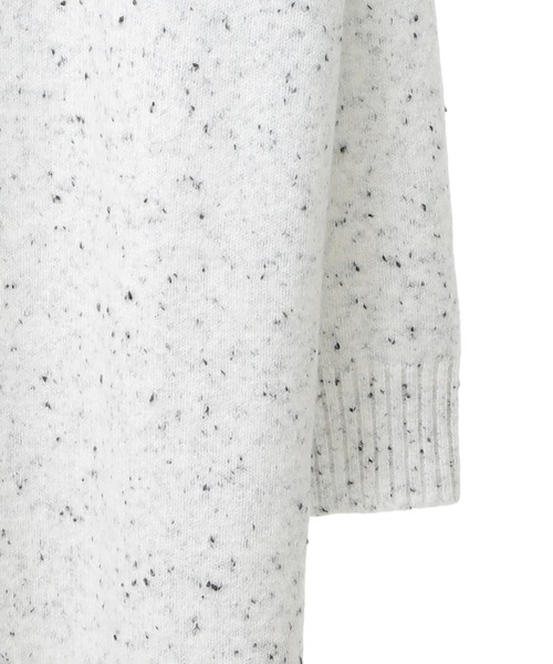 CRAFT STANDARD BOUTIQUE（クラフトスタンダードブティック）の「ハイネックネップニットワンピース（ワンピース・レディース・ホワイト/チャコールグレー/ブラック・FREE）」の13枚目の写真