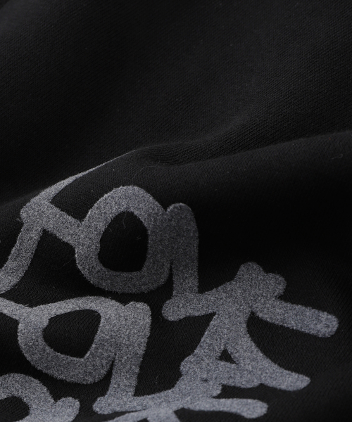 TODAY edition(トゥデイエディション)の「【TODAY edition / トゥデイエディション】LOVE Half Zip Collered S(スウェット・メンズ・ブラック/グレー・LARGE)」の7枚目の写真