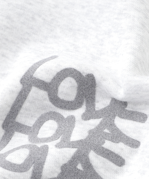 TODAY edition(トゥデイエディション)の「【TODAY edition / トゥデイエディション】LOVE Half Zip Collered S(スウェット・メンズ・ブラック/グレー・LARGE)」の8枚目の写真
