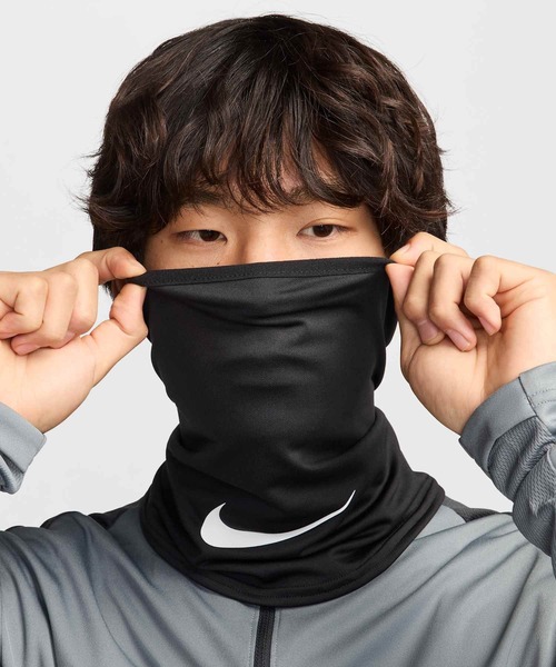 NIKE(ナイキ)の「ナイキ アカデミー Dri-FIT サッカーネックウォーマー / Nike Academy Dri-FIT Soccer Neck Warmer HF0787-010 Black(ネックウォーマー/スヌード・メンズ・ブラック・ONE SIZE)」の4枚目の写真