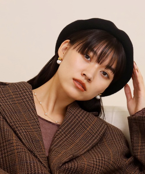 LHME(エルエイチエムイー)の「【WEB限定】“MELLOW”プランプパールピアス/サージカルステンレス(金属アレルギー対応)【LHME / エルエイチエムイー】(ピアス(両耳用)・レディース・ゴールド・ONE SIZE)」の17枚目の写真