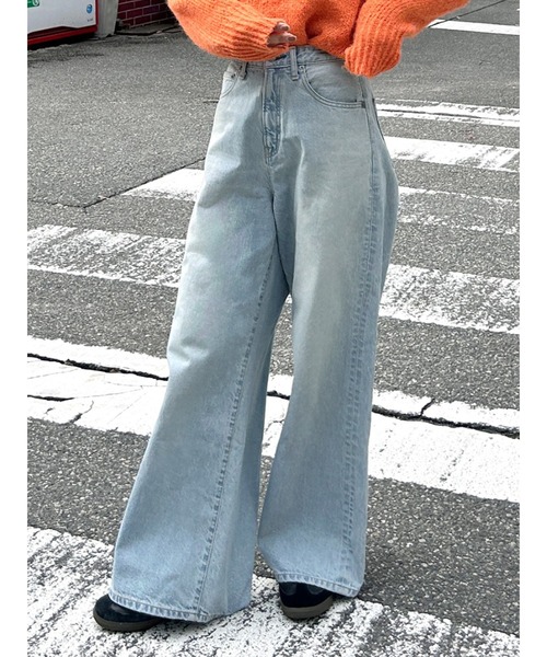 ヴィンテージルーズワイドデニム 25inch セール】ヴィンテージルーズ