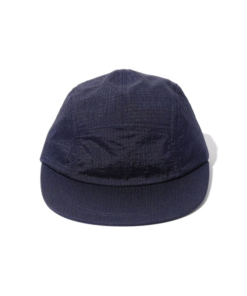 BEAMS PLUS（ビームスプラス）の「5パネル ナイロン リップストップ ロング ビル キャップ（キャップ・メンズ・グリーン/サックスブルー/グレー/ネイビー・ONE SIZE）」の7枚目の写真