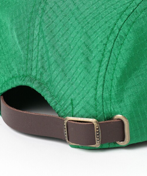 BEAMS PLUS（ビームスプラス）の「5パネル ナイロン リップストップ ロング ビル キャップ（キャップ・メンズ・グリーン/サックスブルー/グレー/ネイビー・ONE SIZE）」の18枚目の写真