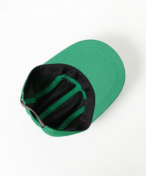 BEAMS PLUS（ビームスプラス）の「5パネル ナイロン リップストップ ロング ビル キャップ（キャップ・メンズ・グリーン/サックスブルー/グレー/ネイビー・ONE SIZE）」の19枚目の写真