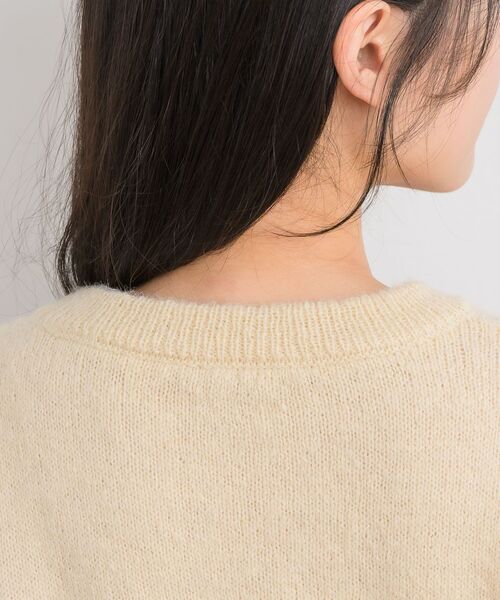 RETRO GIRL(レトロガール)の「3D刺繍ニット(ニット/セーター・レディース・ダークグリーン/ブラウン/ナチュラル・FREE)」の12枚目の写真