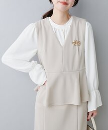 natural couture | セレモニー対応可 / ワンピース＋ブラウスセット(シャツ/ブラウス)