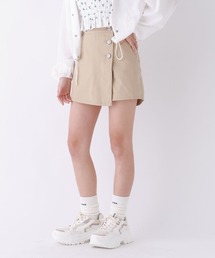 ✴︎新品未使用✴︎  正規品　MACHATT デニムラップショートパンツ　日本製 ✴︎新品未使用✴︎ 正規品 MACHATT デニムラップショートパンツ