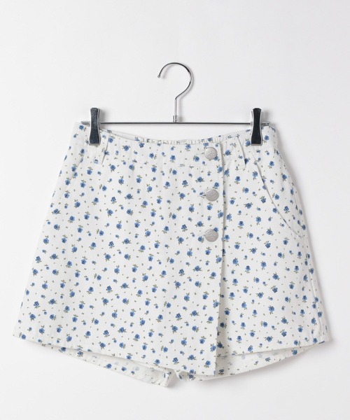 repipi armario（レピピ アルマリオ）の「マエボタンラップショートパンツ（その他パンツ・キッズ・ブラック/ブルー/ベージュ/その他・MEDIUM/SMALL/LARGE）」の4枚目の写真