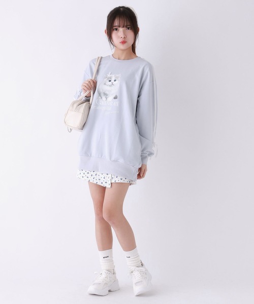 repipi armario（レピピ アルマリオ）の「マエボタンラップショートパンツ（その他パンツ・キッズ・ブラック/ブルー/ベージュ/その他・MEDIUM/SMALL/LARGE）」の5枚目の写真