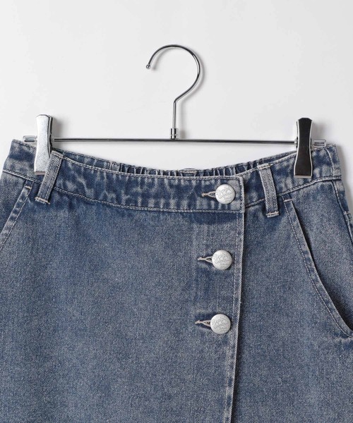 repipi armario（レピピ アルマリオ）の「マエボタンラップショートパンツ（その他パンツ・キッズ・ブラック/ブルー/ベージュ/その他・MEDIUM/SMALL/LARGE）」の11枚目の写真