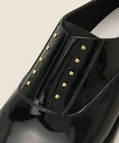 TEMPERATE（テンパレイト）の「TEMPERATE/テンパレイト STUDSOMBRE（レインシューズ・レディース・ブラック・38/37/39/40）」の12枚目の写真