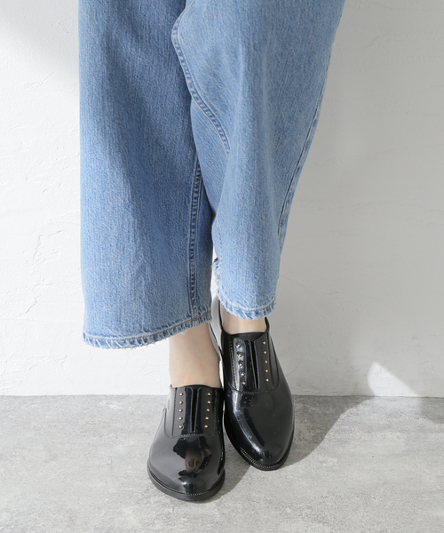 TEMPERATE（テンパレイト）の「TEMPERATE/テンパレイト STUDSOMBRE（レインシューズ・レディース・ブラック・38/37/39/40）」の16枚目の写真