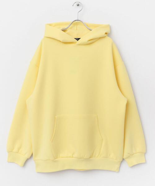 ITEMS URBANRESEARCH(アイテムズ アーバンリサーチ)の「ストレッチダンボール プルオーバーパーカー(パーカー・メンズ・ブラック/ブラウン/イエロー/ベージュ・LARGE/MEDIUM)」の11枚目の写真