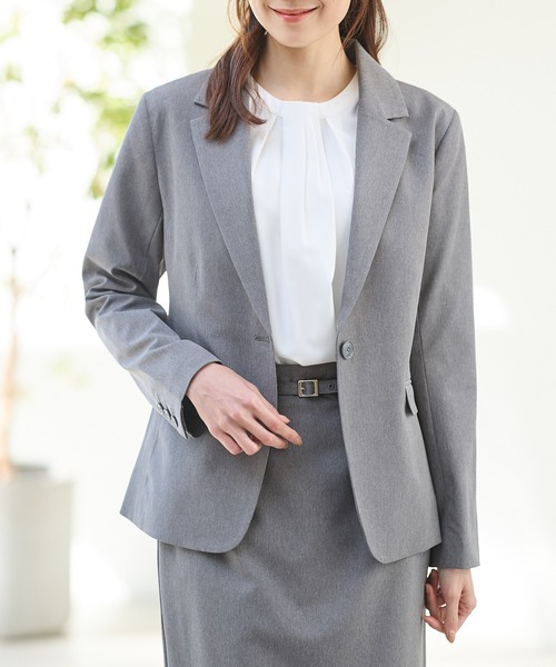 Dich Henderson グレー テーラードジャケット Dich Henderson グレー テーラードジャケット ストレッチ