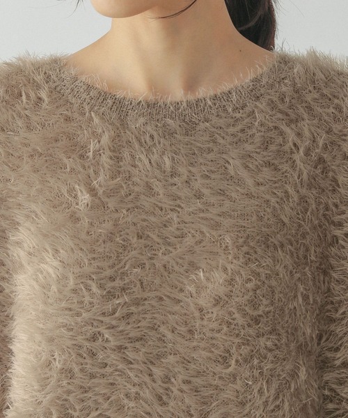GLOBAL WORK(グローバルワーク)の「フェザープルオーバー*スカートSET/283765(パンツドレス・レディース・モカ/グレー・LARGE/MEDIUM)」の15枚目の写真