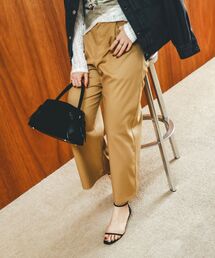 le.coeur blanc | サスペンダー付タックワイドパンツ(その他パンツ)