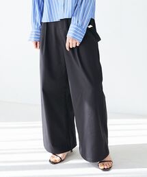 le.coeur blanc | サスペンダー付タックワイドパンツ(その他パンツ)