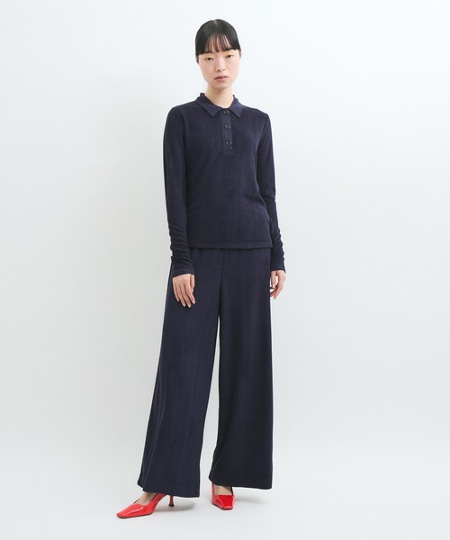 セール】【Miller for ADAM ET ROPE'】別注パイル POLO L/S TEE