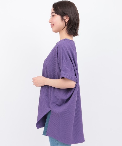 サカリバ肩チロリードルマンプルオーバー サカリバ肩チロリードルマンプルオーバー（Tシャツ/カットソー