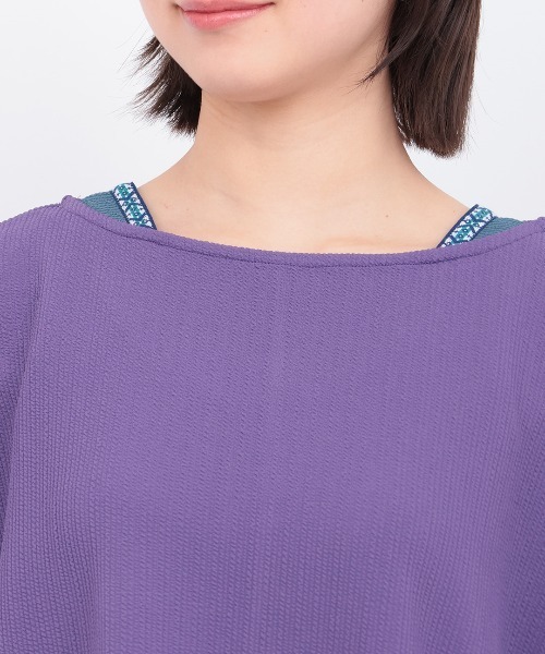 サカリバ肩チロリードルマンプルオーバー（Tシャツ/カットソー