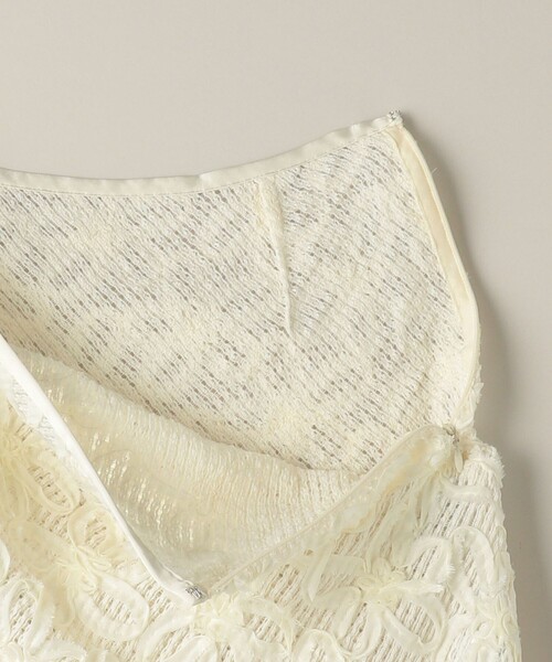 ATTISESSION（アティセッション）の「＜ATTISESSION＞フラワーモチーフ ロングスカート（スカート・レディース・ブラック/オフホワイト・38/36）」の18枚目の写真