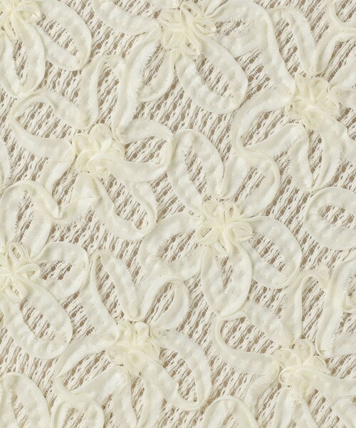 ATTISESSION（アティセッション）の「＜ATTISESSION＞フラワーモチーフ ロングスカート（スカート・レディース・ブラック/オフホワイト・38/36）」の15枚目の写真