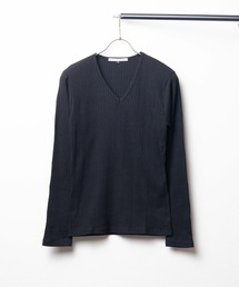 『Growth by Grail』針抜きVネックL/S-T