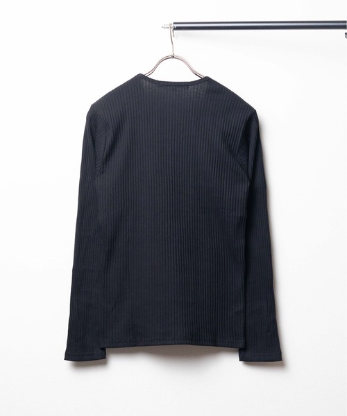INNOCENT（イノセント）の「『Growth by Grail』針抜きVネックL/S-T（Tシャツ/カットソー・メンズ・グレー/レッド/ブラック・LARGE/MEDIUM）」の8枚目の写真