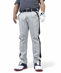 COMON GOLF（コモンゴルフ）の「キングサイズ ポンチジャージ素材 ライン入りゴルフパンツ（ゴルフグッズ）」