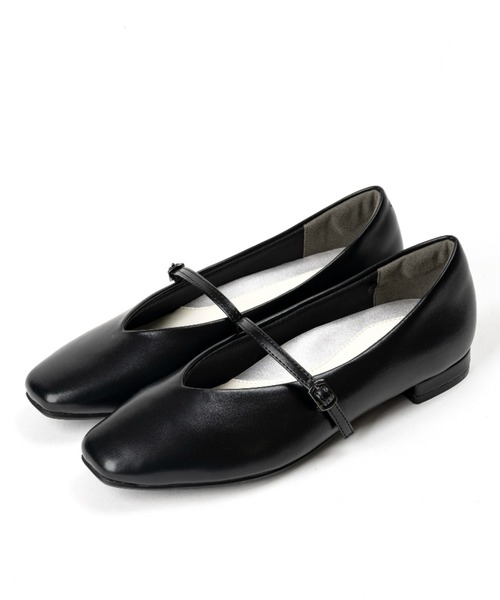 AcureZ（アキュアーズ）の「メリージェーンパンプス「母趾にやさしい美パンプス」（パンプス・レディース・ネイビー/ゴールド/ブラック/アイボリー・22.5cm/23.5cm/24.5cm/23.0cm/24.0cm/25.0cm/22.0cm）」の2枚目の写真